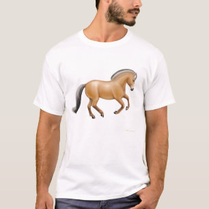 T-shirt norvégien de cheval de fjord