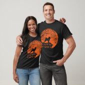T-shirt Norvégien Elkhound Et Moon Halloween Amoureux des  (Unisexe)
