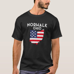 T-shirt Norwalk Ohio USA State America Travel Ohioan Premi