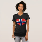 T-shirt Norway Flag (Devant entier)