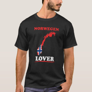 T-shirt Norwegian Flagge Norwegian gen Lover - Norwegian g
