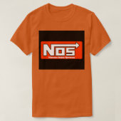 T-shirt NOS Nitrous Oxide Systems Sticker Mask  (Design devant)