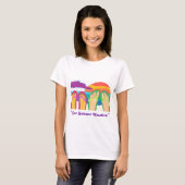 T-shirt Nos vacances d'été (Devant entier)