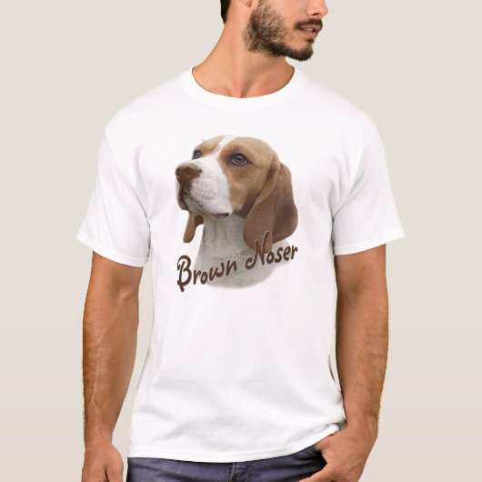T-shirt Noser Brown (Devant)