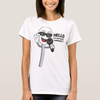 T-shirt Nosework chant drôle Q-tip