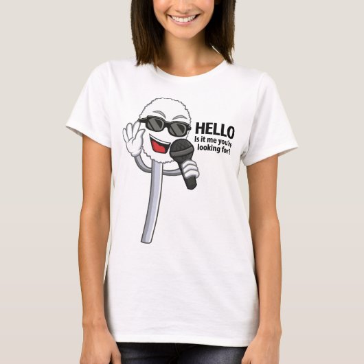 T-shirt Nosework chant drôle Q-tip (Devant)