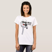 T-shirt Nosework chant drôle Q-tip (Devant entier)