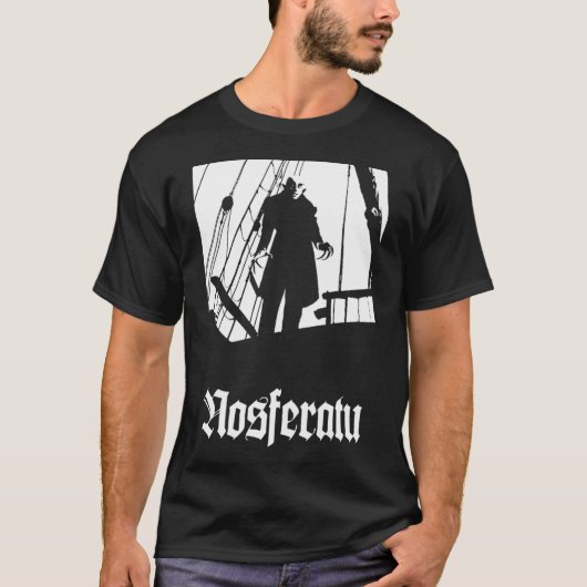 T-shirt Nosferatu Black Classic (Devant)