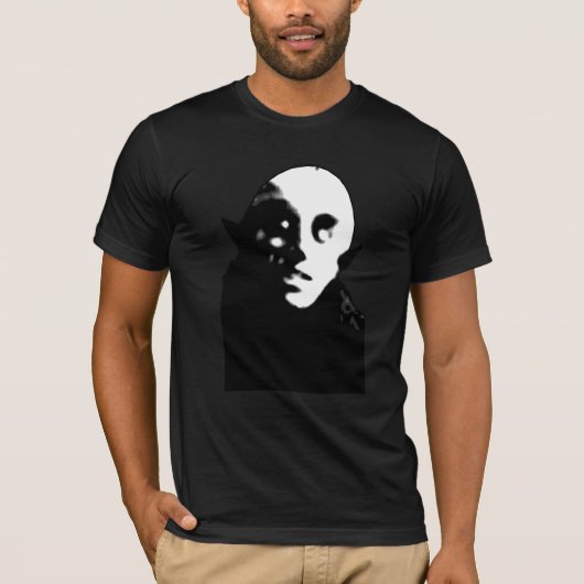 T-shirt Nosferatu déplaisant superbe font face au (Devant)