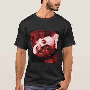 T-shirt Nosferatu Vampire Bloody Fangs Horreur Halloween