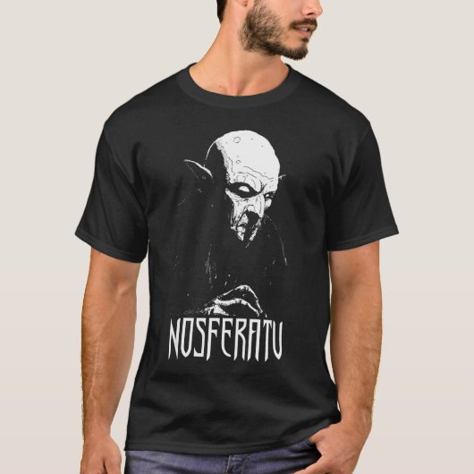 T-shirt Nosferatu Vampire Classic Dracula Horror Flick (Devant)