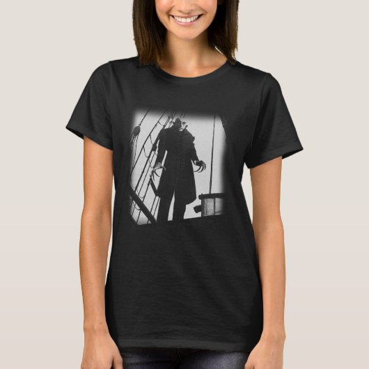T-shirt Nosferatu Vampire Horreur Dracula Vlad Tepes Poste (Devant)