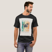T-shirt Nostalgie d'EVTOL pour Air Taxi AAM UAM VTOL (Devant entier)