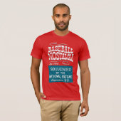 T-shirt Nostalgie du baseball (Devant entier)