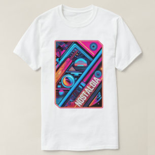T-shirt Nostalgie du néon - Vibes Vintages