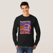 T-shirt Nostalgie Édition 90 Computer Retro 90's Vapo (Devant entier)