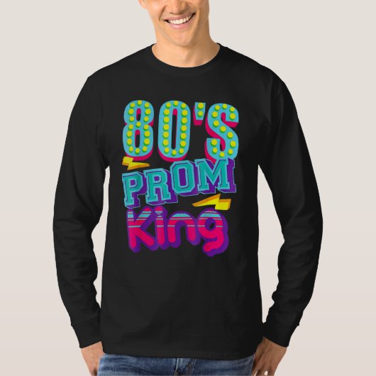 T-shirt Nostalgique de Throwback Disco Disco du Prom King (Devant)