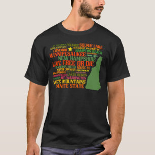 T-shirt Nostalgique pour le New Hampshire