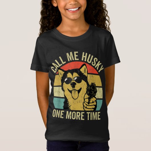 T-Shirt Not A Husky (Devant)