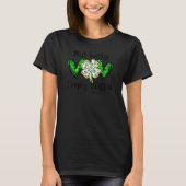 T-shirt Not Lucky Simple Blessed St Patricks Day Faith Chr (Devant)