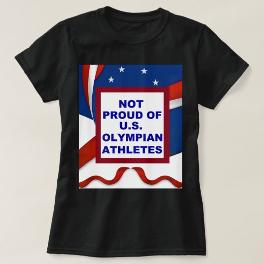 T-shirt Not Proud (Design devant)