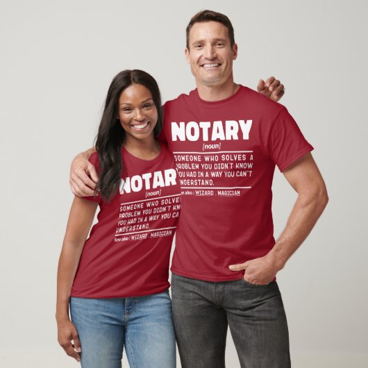T-shirt Nota Définition Document Témoin Employé (Unisexe)