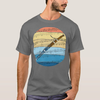 T-shirt Notation musicale Bassooniste Woodwind Musicia