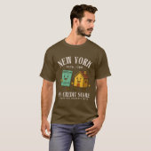 T-shirt Note de crédit de New York (Devant entier)