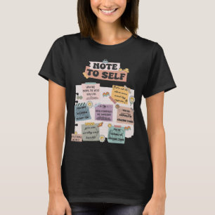 T-shirt Note De Sensibilisation À La Santé Mentale Pour L'