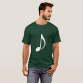 T-shirt note musicale (Devant entier)