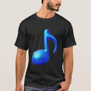T-shirt Note musicale - huit notes