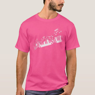 T-shirt Notes de Musique Instrument de Musique Idée Cadeau