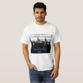 T-shirt Notes de musique Stars Bar Mitzvah T Shirt (Devant entier)