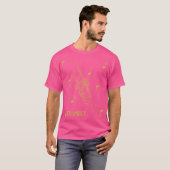 T-shirt Notes de musique Trumpet (Devant entier)