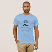 T-shirt Notes du pilote d'aéronef de Halifax (Devant entier)