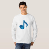 T-shirt Notes musicales (Devant entier)