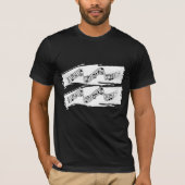T-shirt Notes musicales (Devant)
