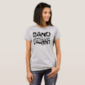 T-shirt Notes musicales des parents de bande (Devant entier)