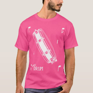 T-shirt Notes musicales Snare Drum