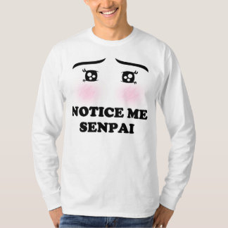 T-shirt Notez-moi fille de rougissement Kawaii Manga