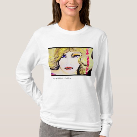 T-shirt NotMarilyn : Conceptions pour stupéfier dans VOUS. (Devant)