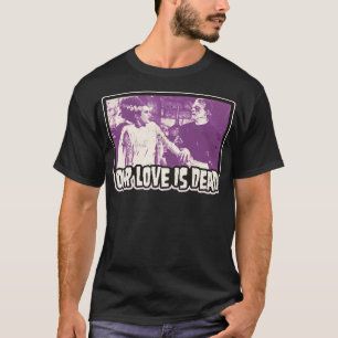 T-shirt Notre amour est mort Frank et sa mariée