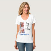 T-shirt Notre-Dame de Fatima (Devant entier)