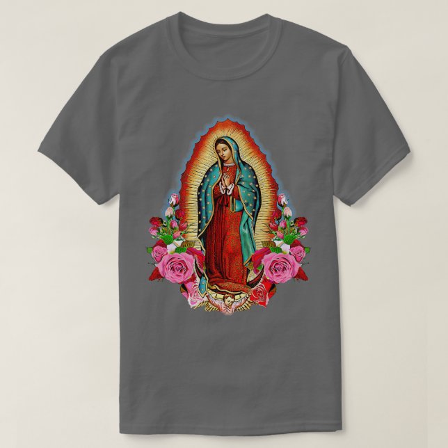 T-shirt Notre-Dame de Guadalupe Sainte Vierge Marie (Design devant)