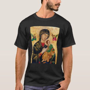 T-shirt Notre-Dame de l'aide perpétuelle, icône russe orth