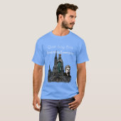 T-shirt Notre-Dame de Lourdes (Devant entier)