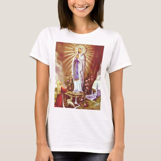 T-shirt Notre Dame de Lourdes (Devant)