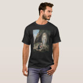 T-shirt Notre-Dame De Lourdes St Bernadette Immaculée Mari (Devant entier)
