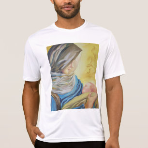 T-shirt Notre-Dame du Silence tenant l'enfant Jésus