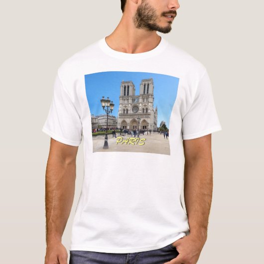 T-shirt Notre Dame PARIS (Devant)